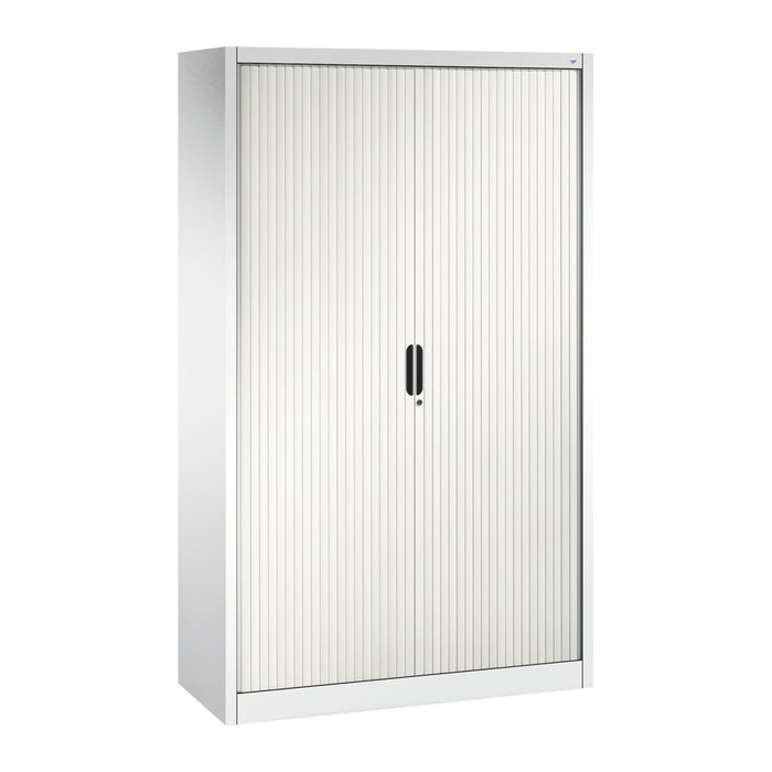 CP Omnispace Rollladenschrank verkehrsweiß 4 Fachböden 120,0 x 42,0 x 198,0 cm