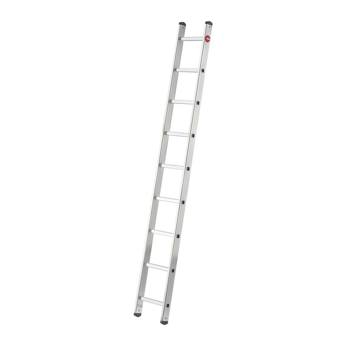 Hailo Anlegeleiter S60 ProfiStep uno silber 9 Sprossen, H: 255,0 cm