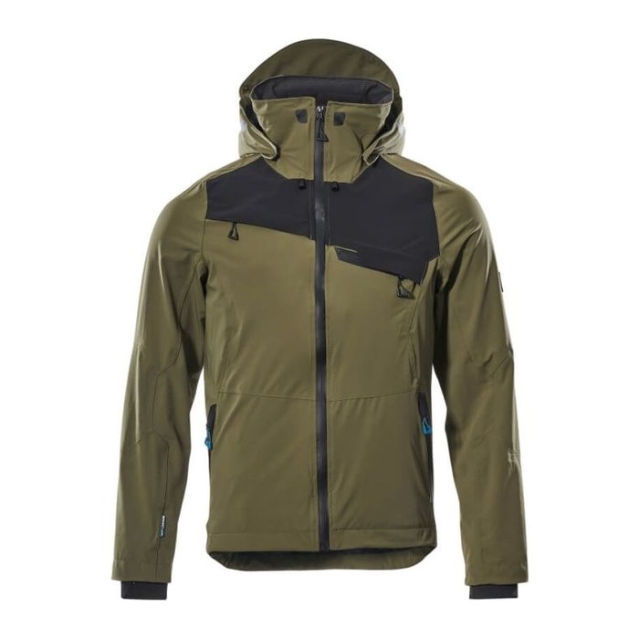 MASCOT® Herren Regenjacke Advanced grün Größe XS