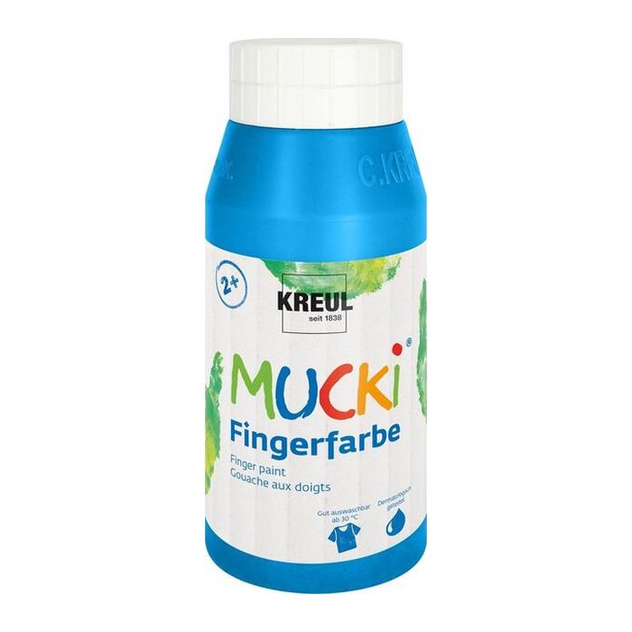 KREUL MUCKI Fingerfarbe blau 750,0 ml, 1 St.