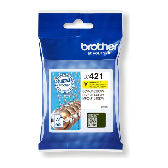 brother LC-421Y gelb Druckerpatrone