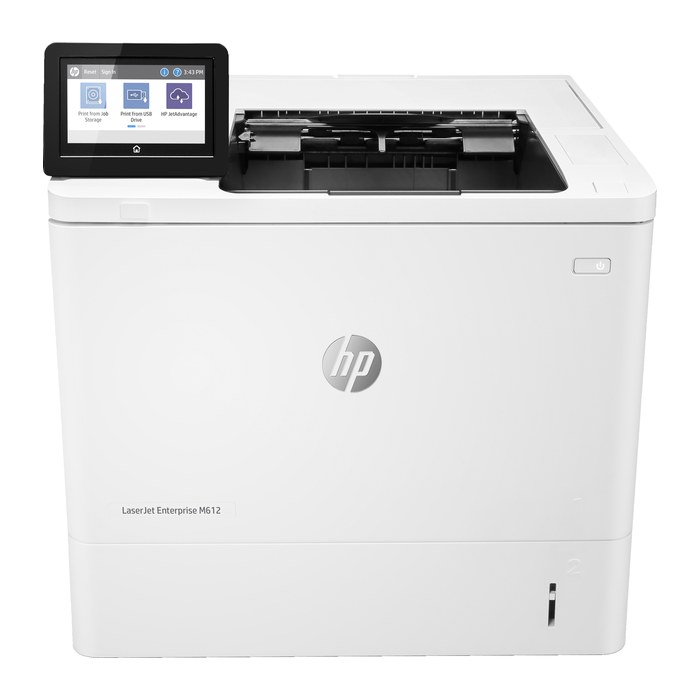 HP LaserJet Enterprise M612dn s/w-Laserdrucker weiß