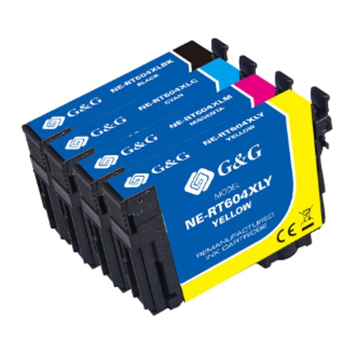 G&G Druckerpatronen Multipack kompatibel mit Epson 604XL