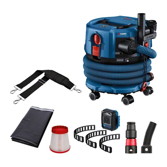 BOSCH Professional Akku-Nass-/Trockensauger GAS 18V-12 MC, ohne Akku
