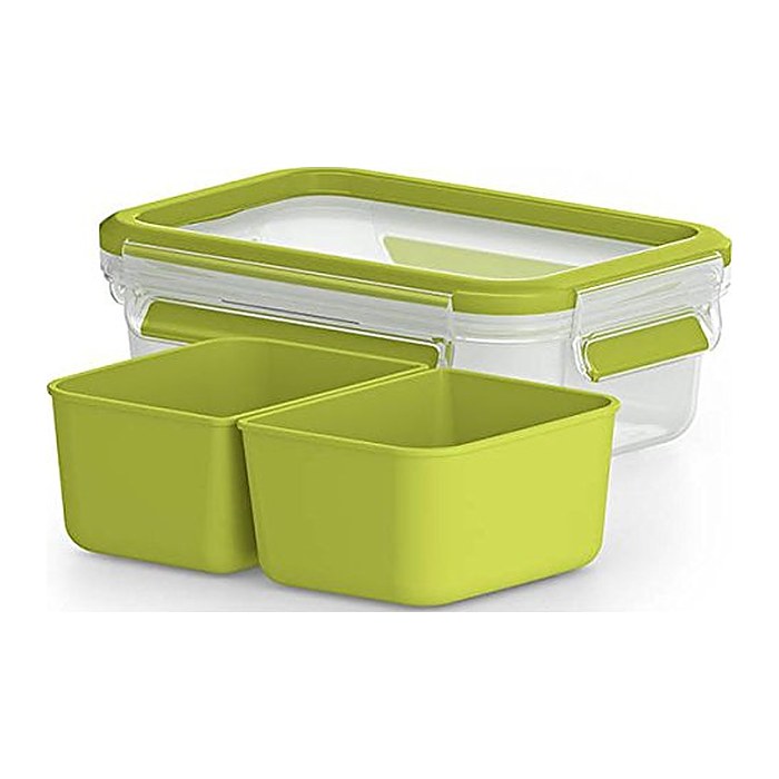emsa Lunchbox CLIP & GO transparent 0,55 l, 1 St.
