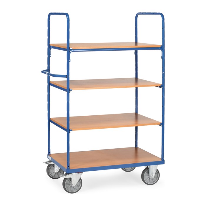fetra Etagenwagen 8301 blau 60,9 x 116,9 x 180,0 cm