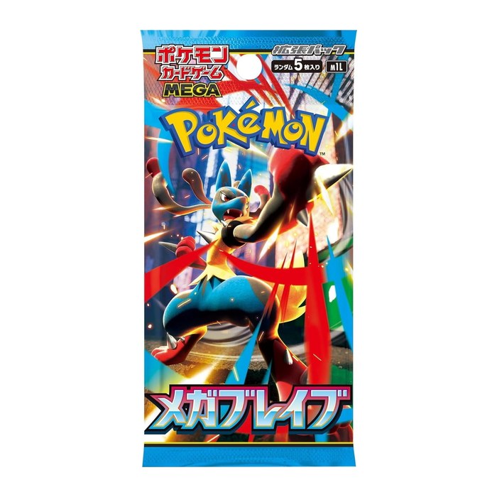 Pokemon Trading Card japanese Booster Mega Brave M1L