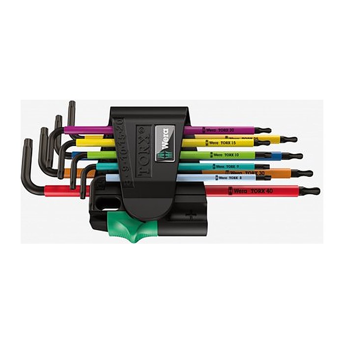 Wera Torx-Schlüsselsatz BlackLaser 05073599001 9-teilig