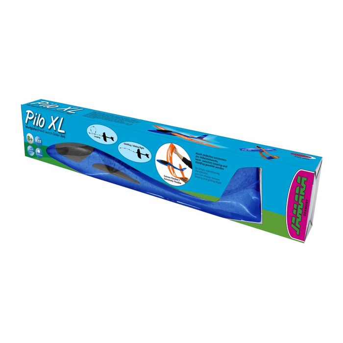 Jamara Pilo XL Schaumwurfgleiter EPP Tragfläche orange 8+