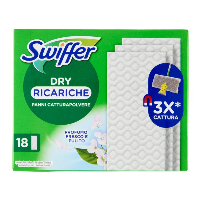 Swiffer DRY REFILLS Bodentücher, 18 St.
