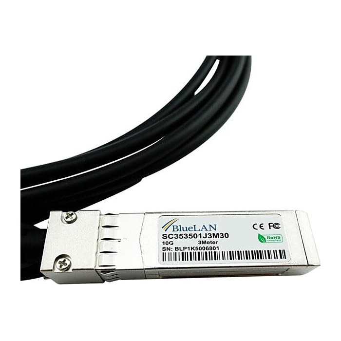 HPE kompatibel 10GBASE-CR SFP+ SFP+ DAC 3M AWG30