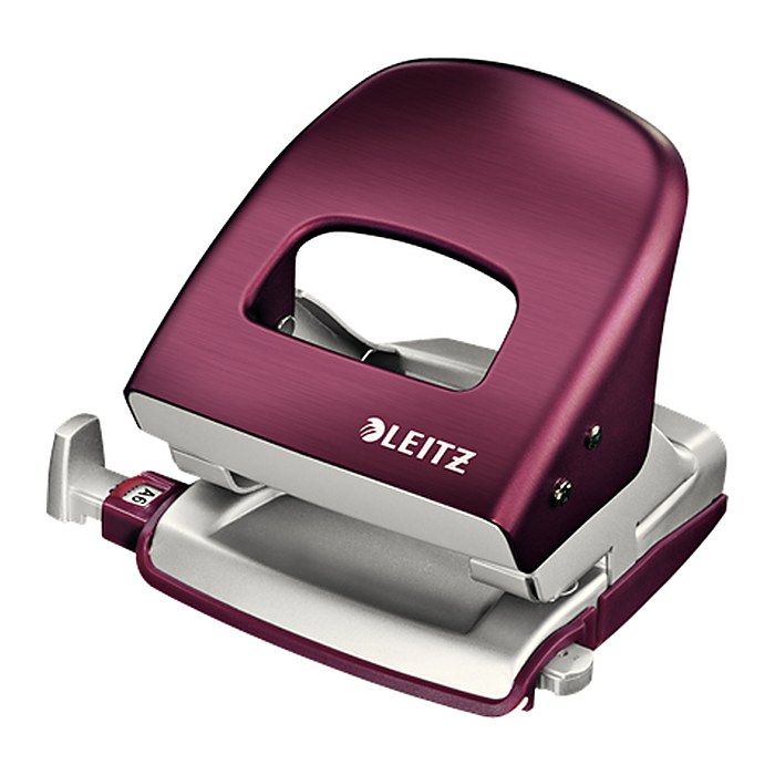 LEITZ Locher NeXXt Series Style 5006 granat rot, 1 St.