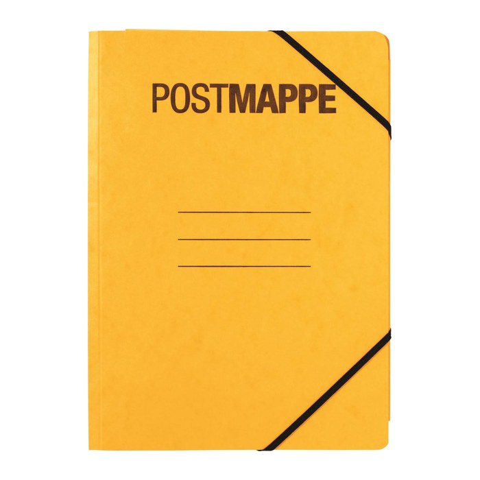 PAGNA Eckspanner Postmappe DIN A4 gelb, 1 St.