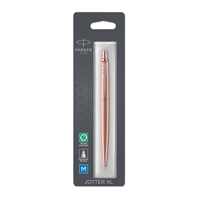 PARKER Kugelschreiber Jotter XL Monochr.Prem.Roségd. Bl. M Blister
