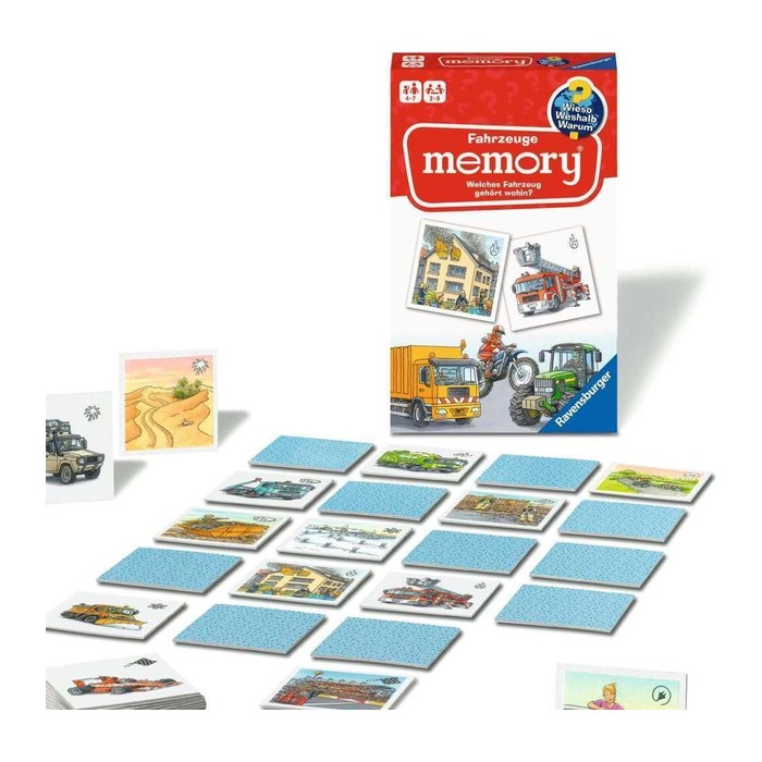 Ravensburger memory® Fahrzeuge Kartenspiel, 1 St.