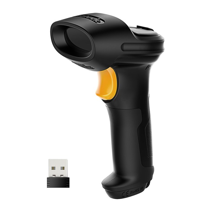 inateck Barcodescanner 60 Black Kit Wireless 1D