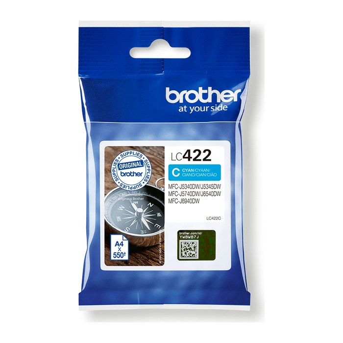 brother LC-422C cyan Druckerpatrone