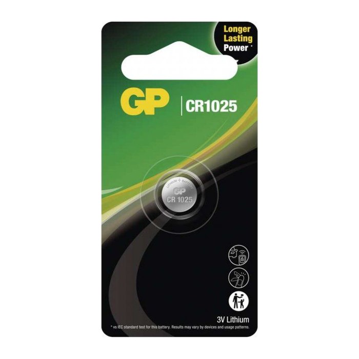 GP Knopfzelle CR21025 Lithium 3,0 V, 1 St.