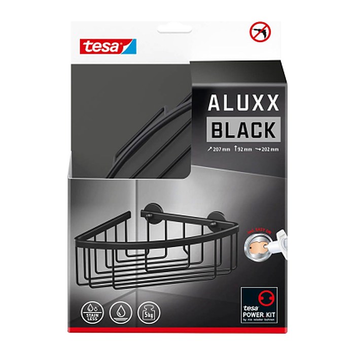 tesa ALUXX Duschkorb Aluminium