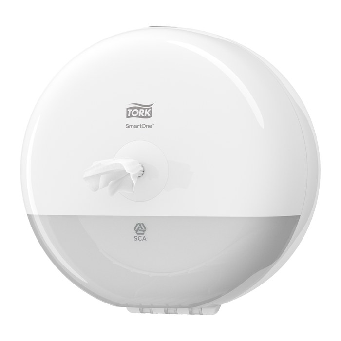 TORK Toilettenpapierspender SmartOne® T9 Mini 681000 weiß Kunststoff, 1 St.