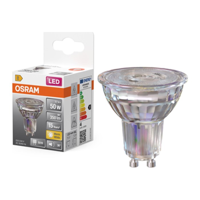 OSRAM LED-Lampe STAR PAR16 50 GU10 4,3 W klar, 1 St.