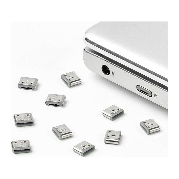 SmartKeeper Mini "USB-C Port" Blocker grau 10 Stk.