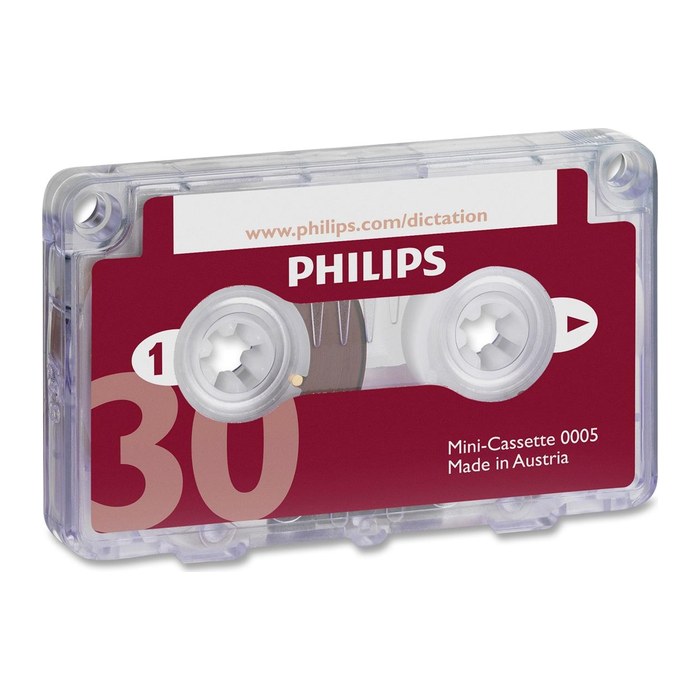 PHILIPS Diktierkassette 2x 15 Min., 1 St.
