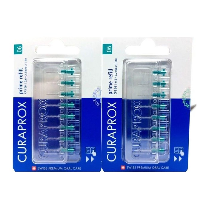 CURAPROX Interdentalbürsten-Aufsätze CPS 06 Prime, 8 St.