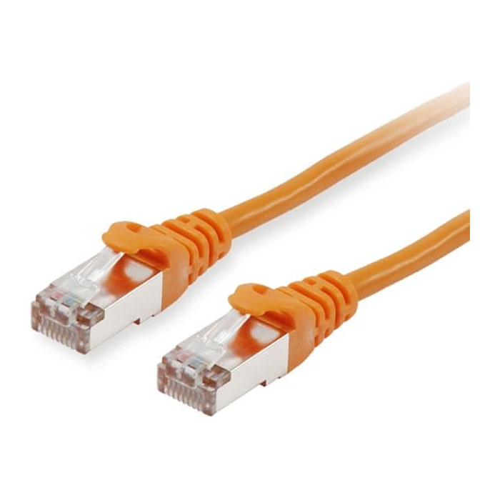 Equip Patchkabel Cat6A S/FTP 2xRJ45 1.50m orange LSZH Polybeutel