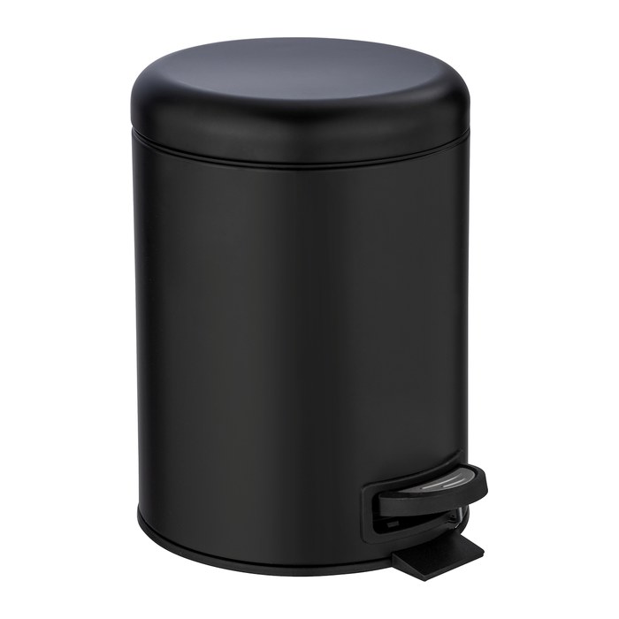 WENKO Leman Kosmetikeimer 5,0 l schwarz, 1 St.