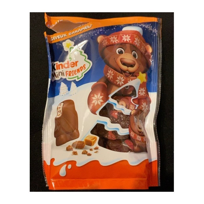 kinder Mini Friends Knusperkeks mit Karamellgeschmack Schokolade 18 St./ 122,0 g, 1 St.