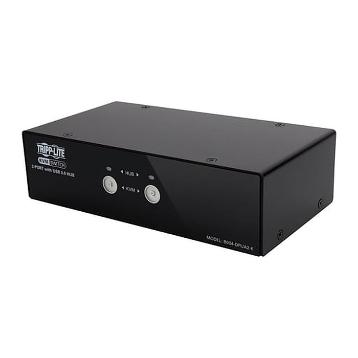 Eaton 2-Port DisplayPort KVM Switch 4K 60 Hz with Audio