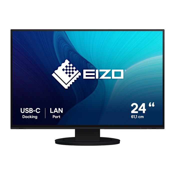 EIZO 61.0cm (24") EV2495-BK 16:10 HDMI+DP+USB-C IPS bl.