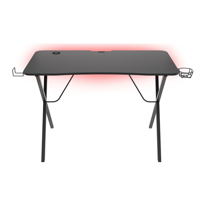Genesis Gaming Tisch HOLM 200 RGB schwarz (113cm x 75cm)