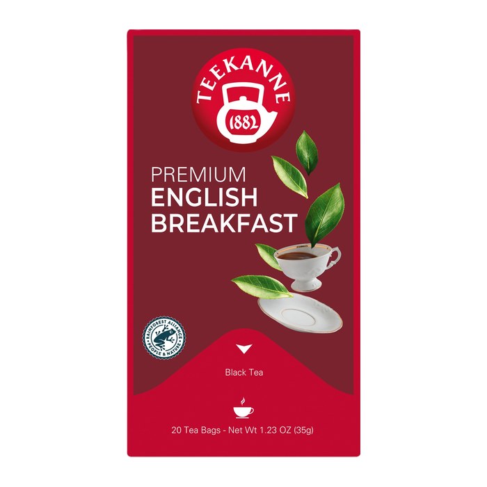 TEEKANNE PREMIUM ENGLISH BREAKFAST Tee 20 Portionen