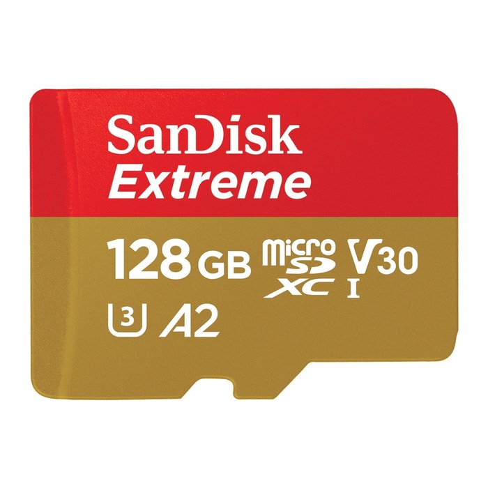 SD MicroSD Card 128GB SanDisk Extreme inkl. Adapter