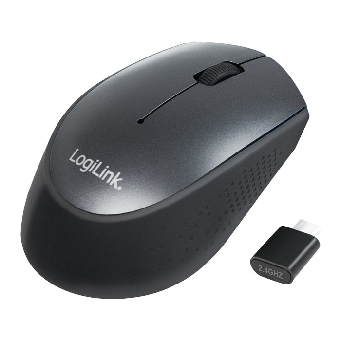Logilink Maus optisch 3D USB-C 3 Tasten 3200 dpi 2.4