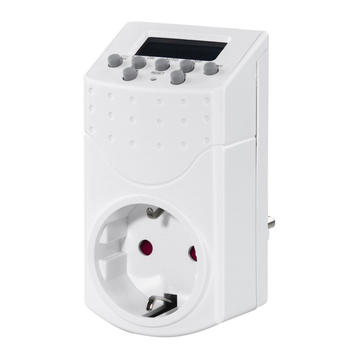 hama Mini Zeitschaltuhr weiß