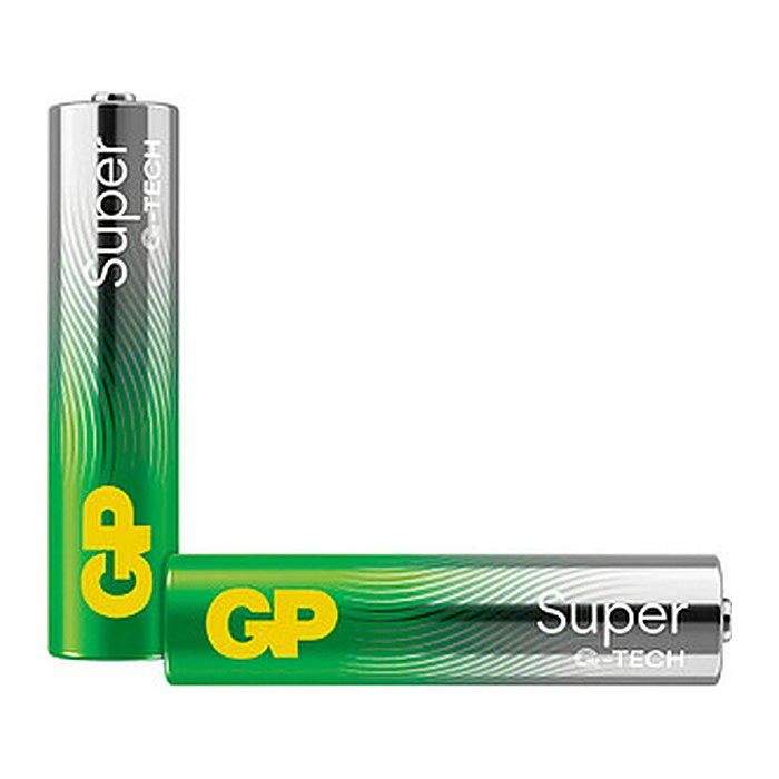 GP Batterien SUPER Alkali-Mangan Micro AAA 1,5 V, 2 St.