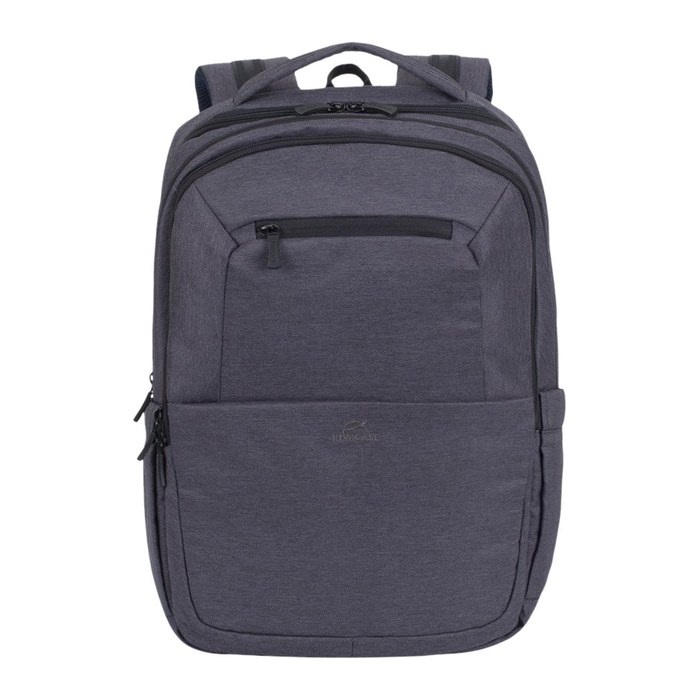 RIVACASE Laptop-Rucksack Suzuka 7765 Kunstfaser schwarz/grau bis 40,6 cm (16 Zoll)