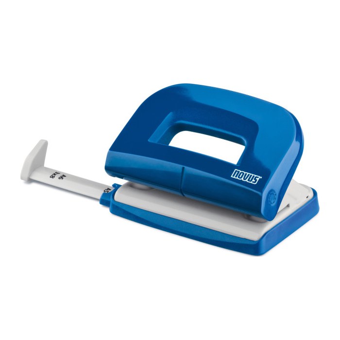novus Locher E 210 blau, 1 St.