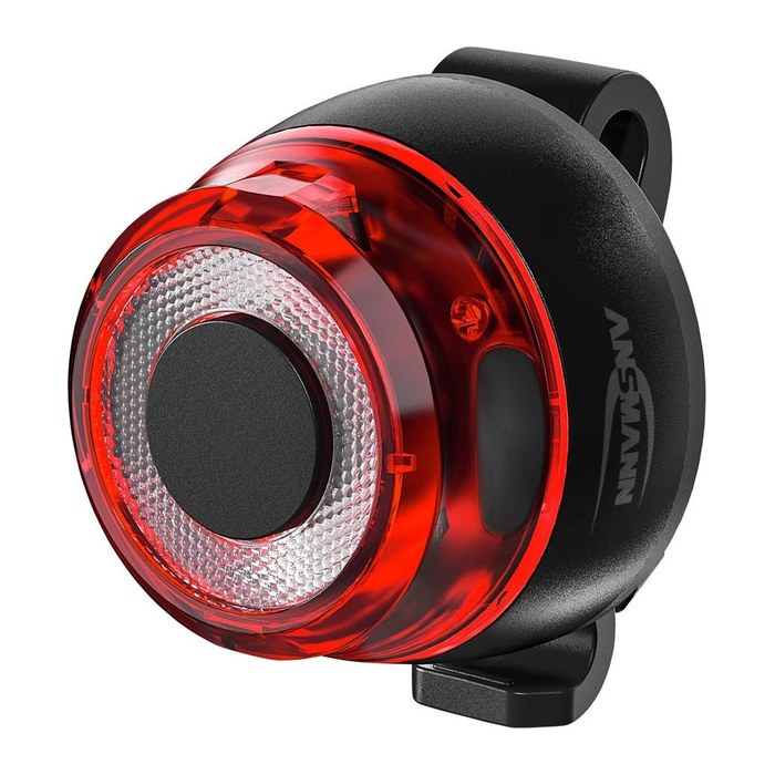 ANSMANN Rear round LED Fahrradbeleuchtung schwarz, 1 St.