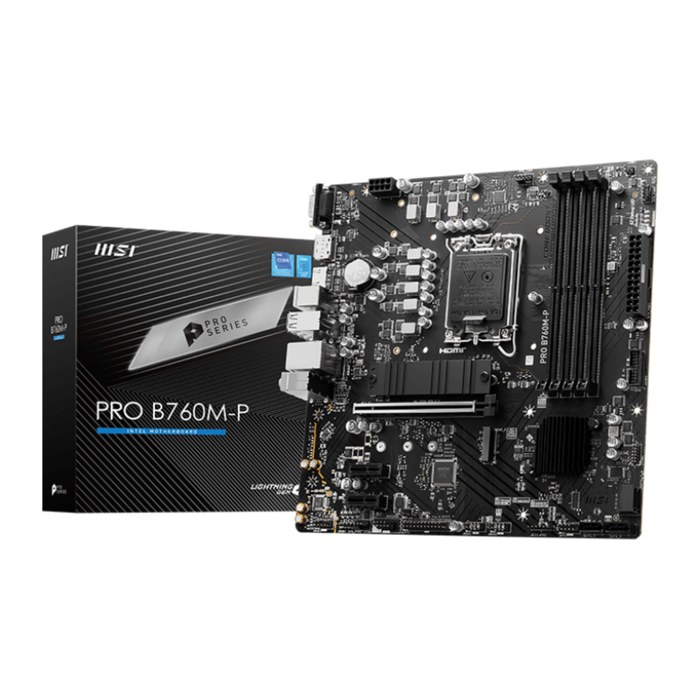 MSI PRO B760M-P (B760,S1700,mATX,DDR5)