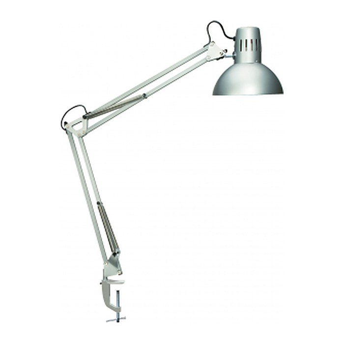 MAUL LED-Tischleuchte MAULstudy Klemme E27, silber