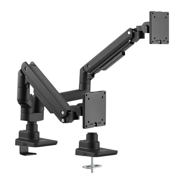Equip Tischhalterung 17"-35"/2TFT 360° Gasfeder 20Kg schwarz retail
