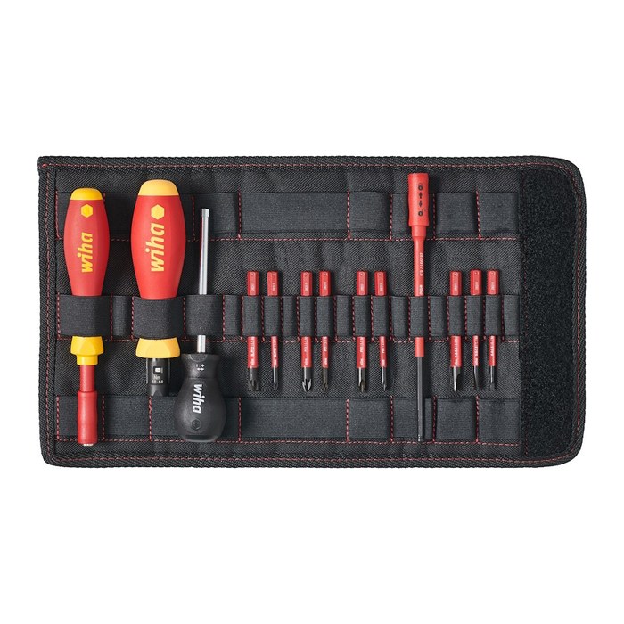 Wiha Drehmoment-Schraubendreher TorqueVario®-S electric gemischt 40674 14-tlg.