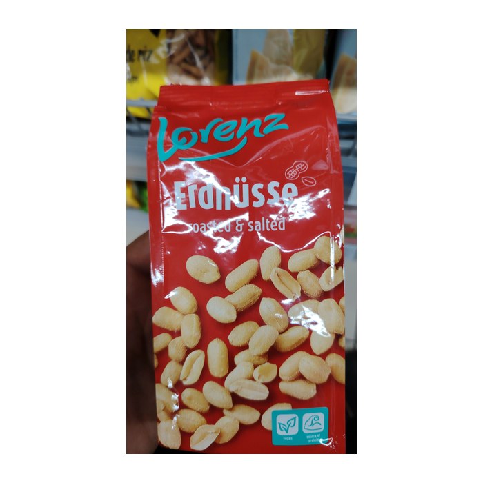 Lorenz Erdnüsse geröstet, gesalzen  200,0 g, 1 St.