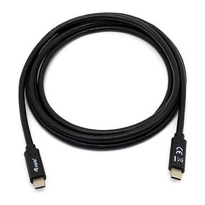 Equip Kabel USB-C3.2->C Gen1 PD60W St/St 2.00m schwarz