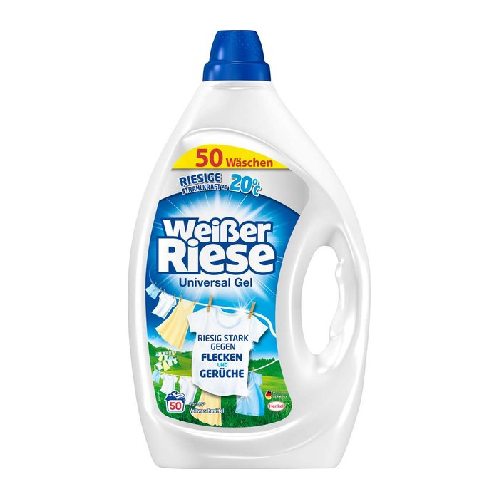 Weißer Riese Universal Waschmittel flüssig, 2,25 l