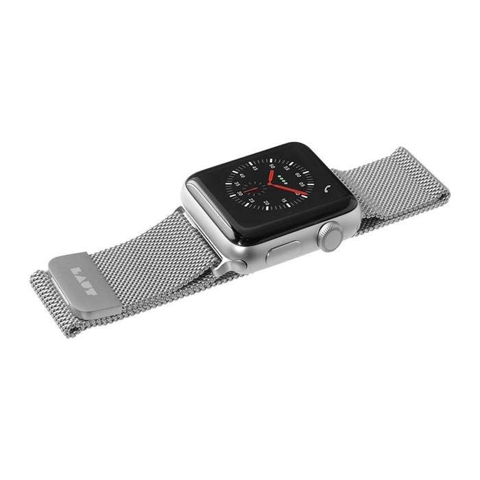 LAUT Steel Loop Silver Stainless steel band for Apple Watch